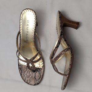 Snake Skin Heels